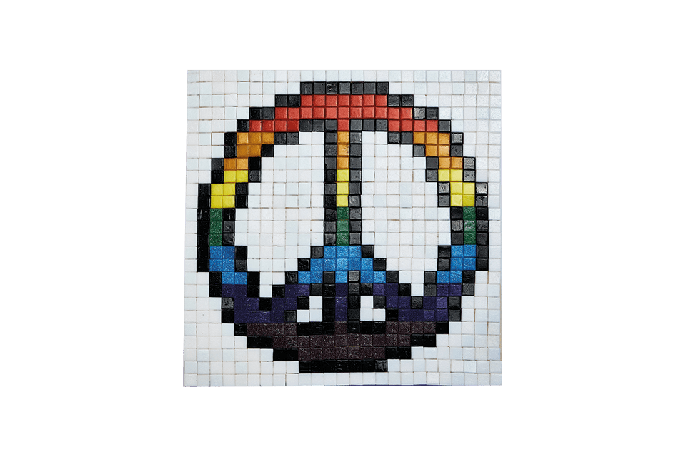 CreaPix: Kit Mosaico fai da te Peace - Mosaici di Barbara