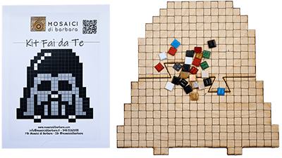 CreaPix – Kit mosaico fai da te in Pixel Art: DarPix - Mosaici di Barbara