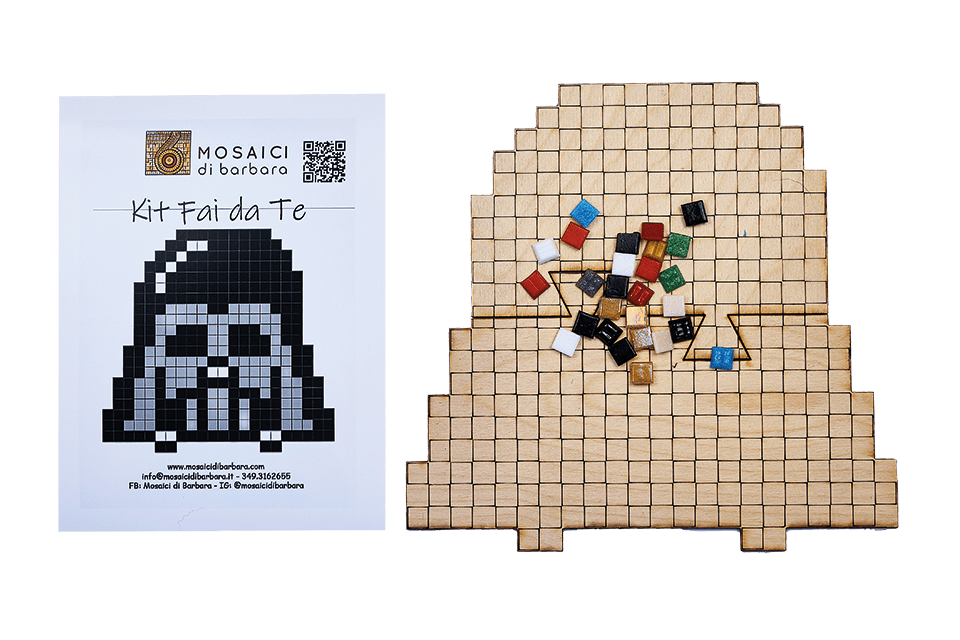 CreaPix – Kit mosaico fai da te in Pixel Art: DarPix - Mosaici di Barbara