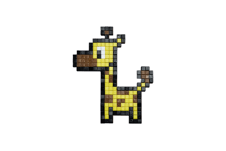 CreaPix: Kit Mosaico fai da te Giraffa - Mosaici di Barbara