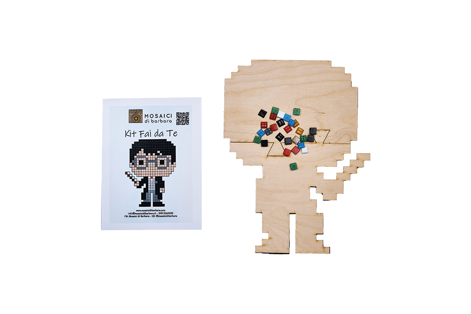 Creapix – Kit mosaico fai da te con la Pixel Art: Maghetto - Mosaici di Barbara
