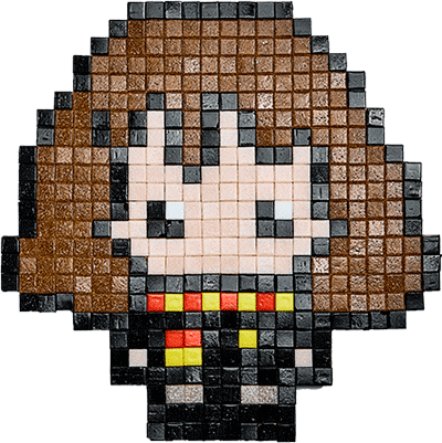 Creapix – Kit mosaico fai da te con la Pixel Art: ragazza - Mosaici di Barbara