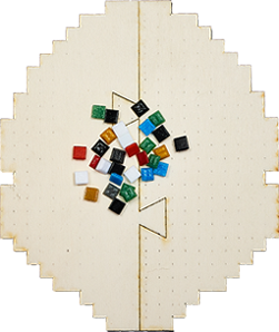 Creapix – Kit mosaico fai da te con la Pixel Art - Mosaici di Barbara