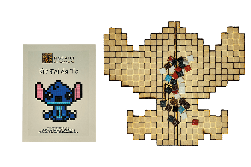 Creapix – Kit mosaico fai da te con la Pixel Art - Mosaici di Barbara