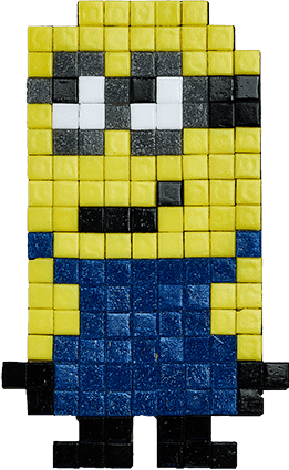 Kit mosaico fai da te con la Pixel Art: BobbyPix - Mosaici di Barbara