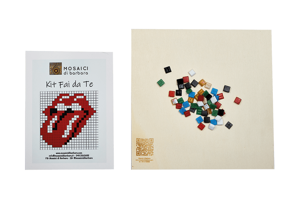 Creapix: Kit mosaici fai da te Lingua - Mosaici di Barbara