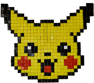 CreaPix: Kit mosaico fai da te con la Pixel Art PIKAPIX - Mosaici di Barbara