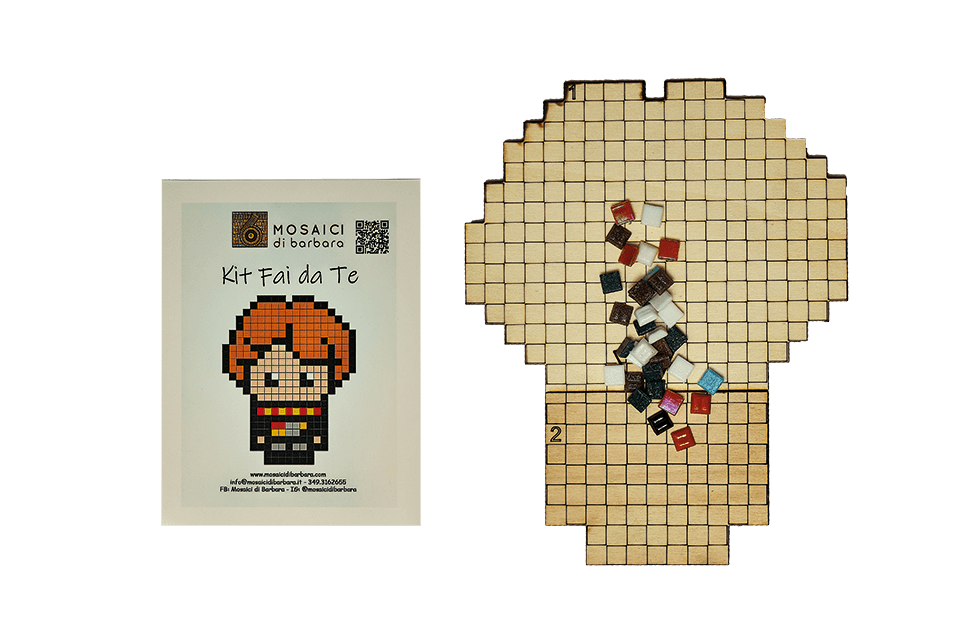 CreaPix: Kit mosaico fai da te con la Pixel Art RONPIX - Mosaici di Barbara