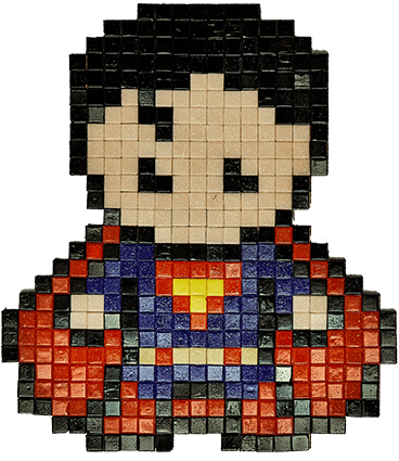 CreaPix: Kit mosaico fai da te con la Pixel Art SUPERPIX - Mosaici di Barbara