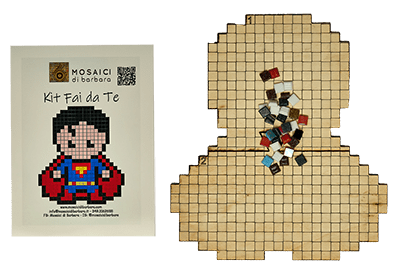 CreaPix: Kit mosaico fai da te con la Pixel Art SUPERPIX - Mosaici di Barbara