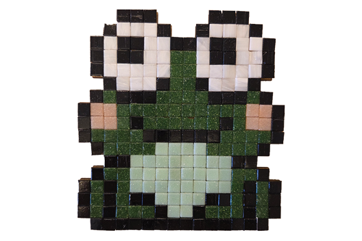 CreaPix: Kit Mosaico fai da te Rana - Mosaici di Barbara